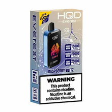 Raspberry Blitz Flavored HQD Cuvie Everest Disposable Vape - 2500K Puffs | eVape Kings