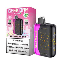 Raspberry Jam Flavored Geek Bar Pulse X Disposable Vape Device - 1PC | eVape Kings