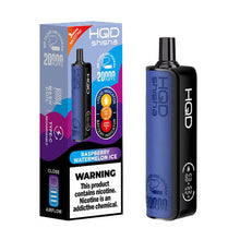 Raspberry Watermelon Ice 3mg Flavored HQD Shisha Hookah 3mg Disposable Vape Device - 20K Puffs - | eVape Kings