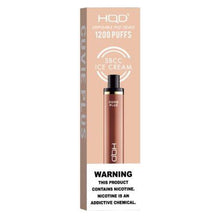 Disposable Vape Device SBCC_Ice_Cream hqd cuvie plus 1200 Puffs
