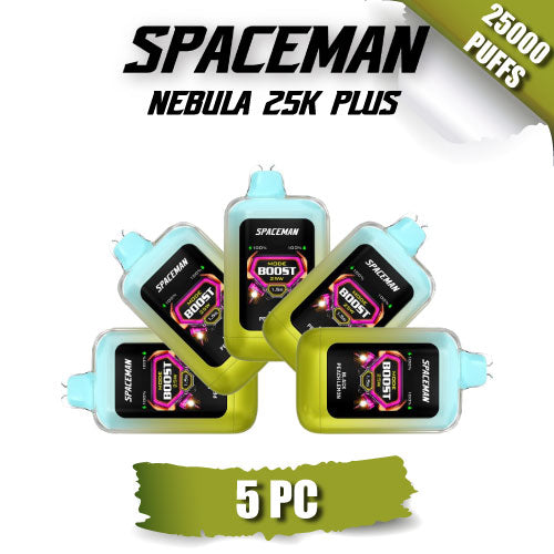 Spaceman Nebula 25K Plus Disposable Vape Device [25000 Puffs] - 5PC -  eVape-Kings