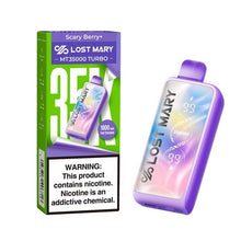 Scary Berry Flavored Lost Mary MT35000 Disposable Vape Device - 35K Puffs - 5PK | eVape Kings