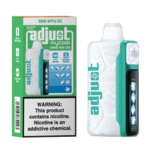 Sour Apple Ice Flavored Adjust MyCool Disposable Vape Device - 40K Puffs - 5PC | eVape Kings