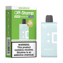 Sour Apple Ice Flavored Off-Stamp SW16000 Disposable Vape Device - 16000 Puffs - 10PC | eVape Kings