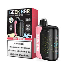 Sour Straws Flavored Geek Bar Pulse X Disposable Vape Device - 25K Puffs - 10PC | eVape Kings