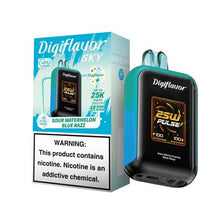 Sour Watermelon Blue Razz Flavored Geek Bar Skyview Disposable Vape Device - 25K Puffs - 10PK | eVape Kings
