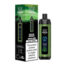 Space Dream (LCD Screen) Flavored Al Fakher Disposable Vape Device - 800K Puffs - 5PK |evapekings.com