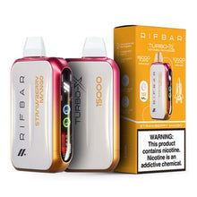 Strawberry Mango Flavored Rifbar Turbo-X Disposable Vape Device 10PC | eVape Kings