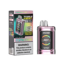 Strawberry Mint Candy Flavored Spaceman Prism 20K Disposable Vape Device 10PK | Evape Kings