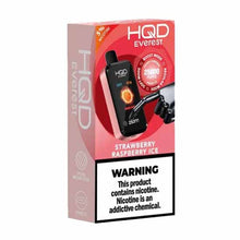Straw Raspberry Gummy Flavored HQD Cuvie Everest Disposable Vape - 2500K Puffs | eVape Kings