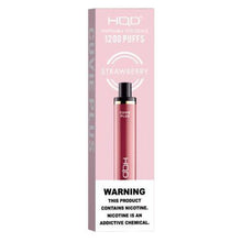Disposable Vape Device Strawberry hqd cuvie plus 1200 Puffs