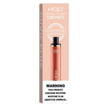 Disposable Vape Device Strawberry_Lemonade hqd cuvie plus 1200 Puffs