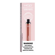 Disposable Vape Device Strawberry_Shortcake hqd cuvie plus 1200 Puffs