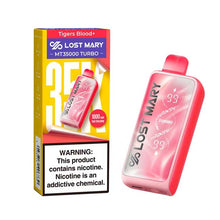 Tigers Blood Flavored Lost Mary MT35000 Disposable Vape Device - 35K Puffs - 5PC | eVape Kings