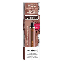 Disposable Vape Device Tobacco nuts hqd cuvie plus 1200 Puffs