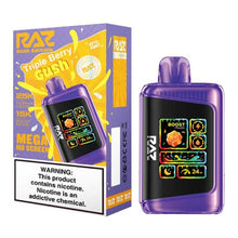 Triple Berry Gush - Raz DC25000 - 10PK Flavored Raz DC25000 Disposable Vape Device - 25K Puffs - 10PK | Evape Kings