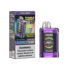 Triple Grape Flavored Spaceman Prism 20K Disposable Vape Device 1PC | Evape Kings