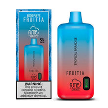 Tropical Paradise Flavored Fume FRUITIA Disposable Vape Device - 8000 Puffs | evapekings.com - 1PC