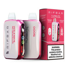 Watermelon Bubble Gum Flavored Rifbar Turbo-X Disposable Vape Device 10PC | eVape Kings