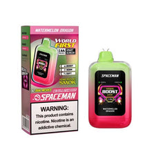 Watermelon Dragon Flavored Spaceman Nebula 25K Plus Disposable Vape Device 5PK | eVape Kings