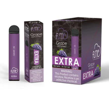 FUME EXTRA VAPE FLAVORED Grape 1500 Puffs - 10PK