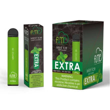 FUME EXTRA VAPE FLAVORED Mint Ice 1500 Puffs - 10PK