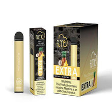 FUME EXTRA VAPE FLAVORED Pina Colada 1500 Puffs - 10PK