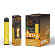FUME EXTRA VAPE FLAVORED Pineapple Ice 1500 Puffs - 10PK