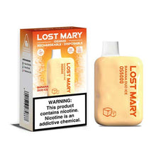 Banana Duo Ice Flavored EBDesign LOST MARY OS5000 Disposable Vape Device - 5000 Puffs | evapekings.com - 1PC
