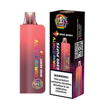 Bebe Berry Flavored Dummy Xfinity Disposable Vape Device – 6900 Puffs | evapekings.com - 6PK