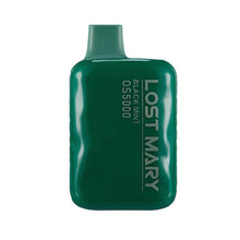 Black Mint Flavored EBDesign LOST MARY OS5000 Disposable Vape Device - 5000 Puffs | evapekings.com - 10PK