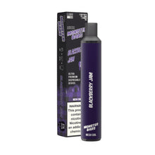 Blackberry Jam Flavored Monster Bars Disposable Vape Device 3500 Puffs 10PC | EvapeKings.com