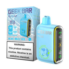 Blue Razz Ice Flavored Geek bar Pulse Disposable Vape Device - 15000 Puffs | evapekings.com - 1PC