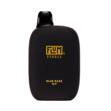 Blue Razz Icy Flavored Flum Pebble Disposable Vape Device - 6000 Puffs | evapekings.com - 1PC