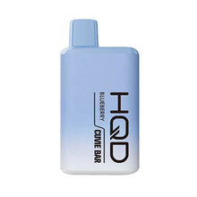 5 Pack Blueberry Flavored Flavored HQD Cuvie BAR Disposable Vape Device 7000 Puffs | evapekings.com