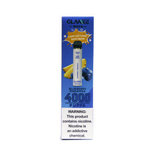 Disposable Vape Device Blueberry Pineapple Glamee Nova 4000 Puffs
