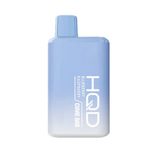 5 Pack Blueberry Raspberry Flavored Flavored HQD Cuvie BAR Disposable Vape Device 7000 Puffs | evapekings.com