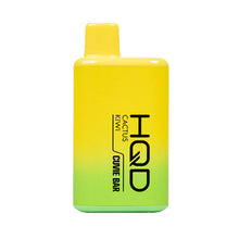 5 Pack Cactus Kiwi Flavored Flavored HQD Cuvie BAR Disposable Vape Device 7000 Puffs | evapekings.com