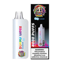 Clear Flavored Dummy Disposable Vape Device with 8000  Puffs | eVapeKings.com