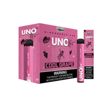 Disposable Vape Device Cool Grape Uno Mas 1200 Puffs