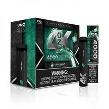 Disposable Vape Device Cool Mint Uno 4K 4000 Puffs