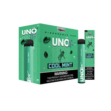 Disposable Vape Device Cool Mint Uno Mas 1200 Puffs