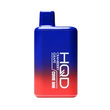 10 Pack Cranberry Grape Flavored Flavored HQD Cuvie BAR Disposable Vape Device 7000 Puffs | evapekings.com