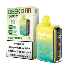 Crazy Melon Flavored Geek bar Pulse Disposable Vape Device - 15000 Puffs | evapekings.com - 1PC
