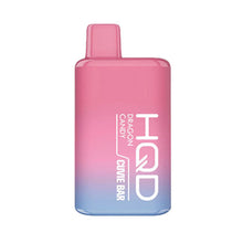 10 Pack Dragon Candy Flavored Flavored HQD Cuvie BAR Disposable Vape Device 7000 Puffs | evapekings.com