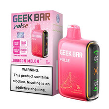 Dragon Melon Flavored Geek bar Pulse Disposable Vape Device - 15000 Puffs | evapekings.com - 1PC