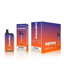 EnergyPeachflavored Supreme Pandora Disposable Vape Device 7000 Puffs