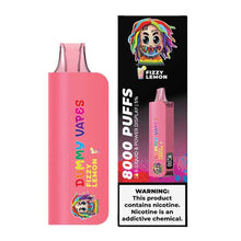 Fizzy Lemon Flavored Dummy Disposable Vape Device with 8000 Puffs | eVapeKings.com