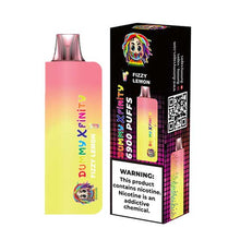 Fizzy Lemon Flavored Dummy Xfinity Disposable Vape Device – 6900 Puffs | evapekings.com - 6PK