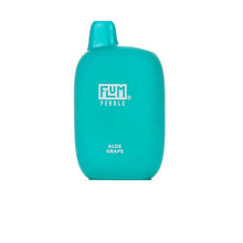Aloe Grape Flavored Flum Pebble 6000 Disposable Vape Device giving 6000 Puffs | evapekings.com - 1PC